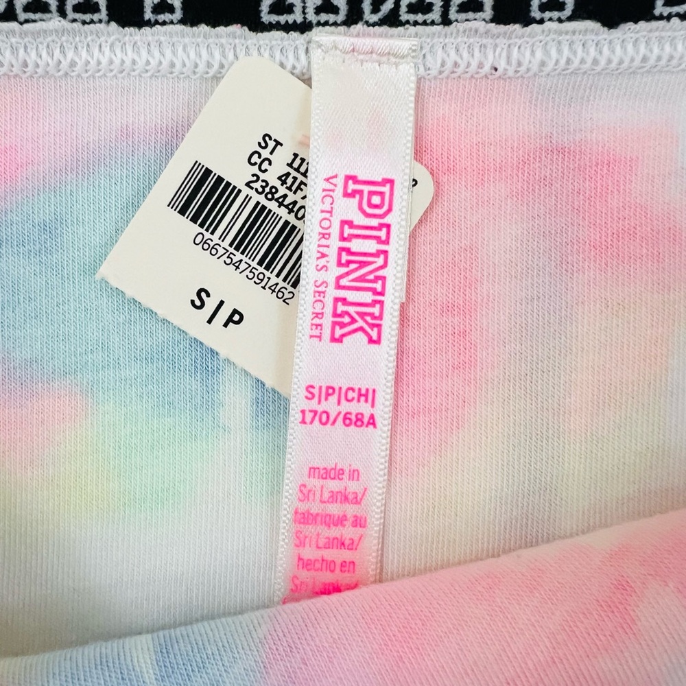 VS PINK Watercolor Print Boyshort Pantie Small Retired Style Color - Picture 6 of 6